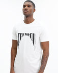 Rick Owens T-Shirt Level T Milk-Black