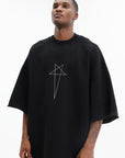 Rick Owens T-Shirt Tommy T Black-Pearl