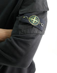 Stone Island Sweater With Pockets Black