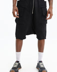 Rick Owens Shorts Creatch Cargo Black