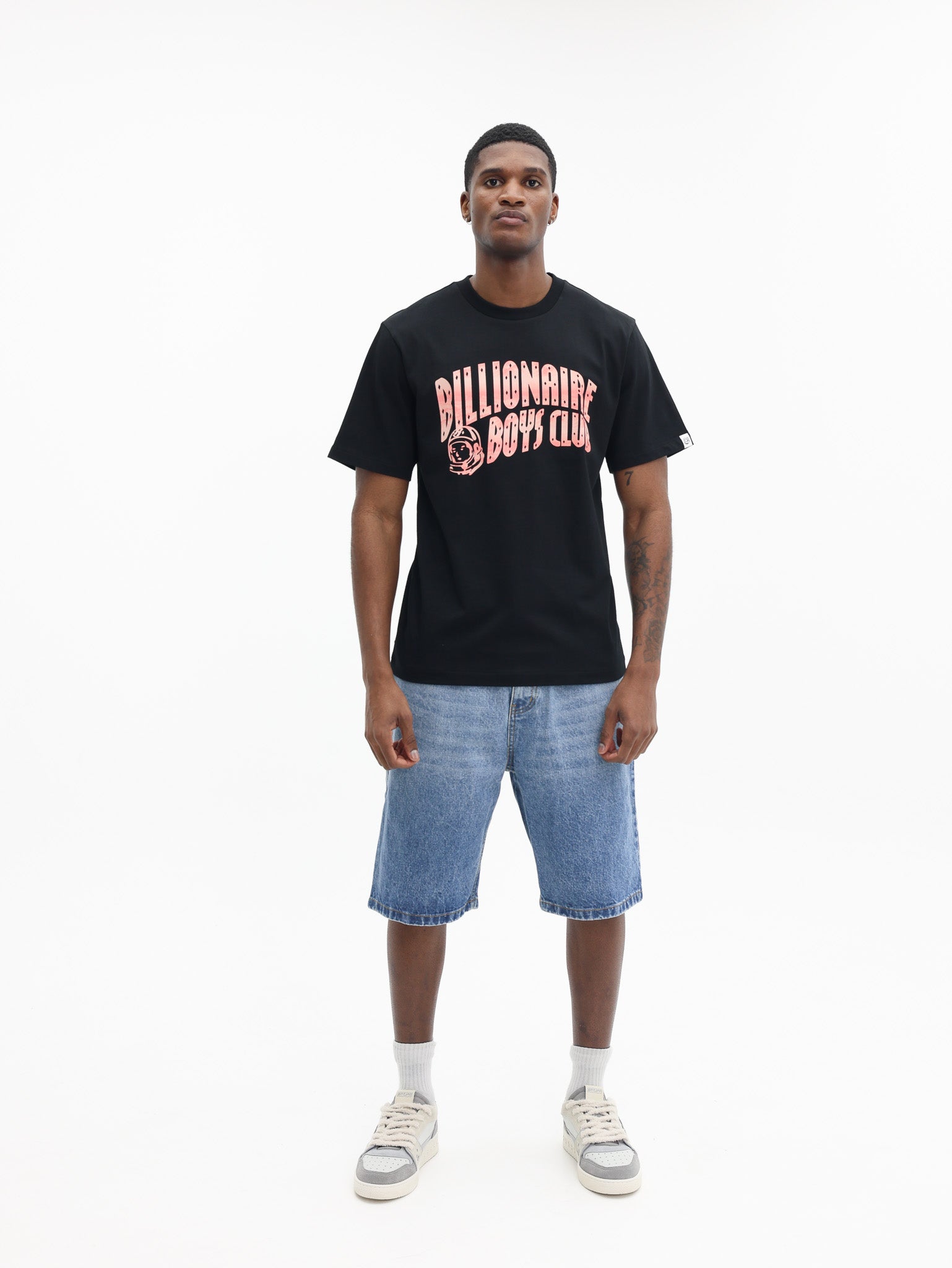 Billionaire Boys Club Astro Denim Shorts Mid Wash Blue-AL Capone Premium