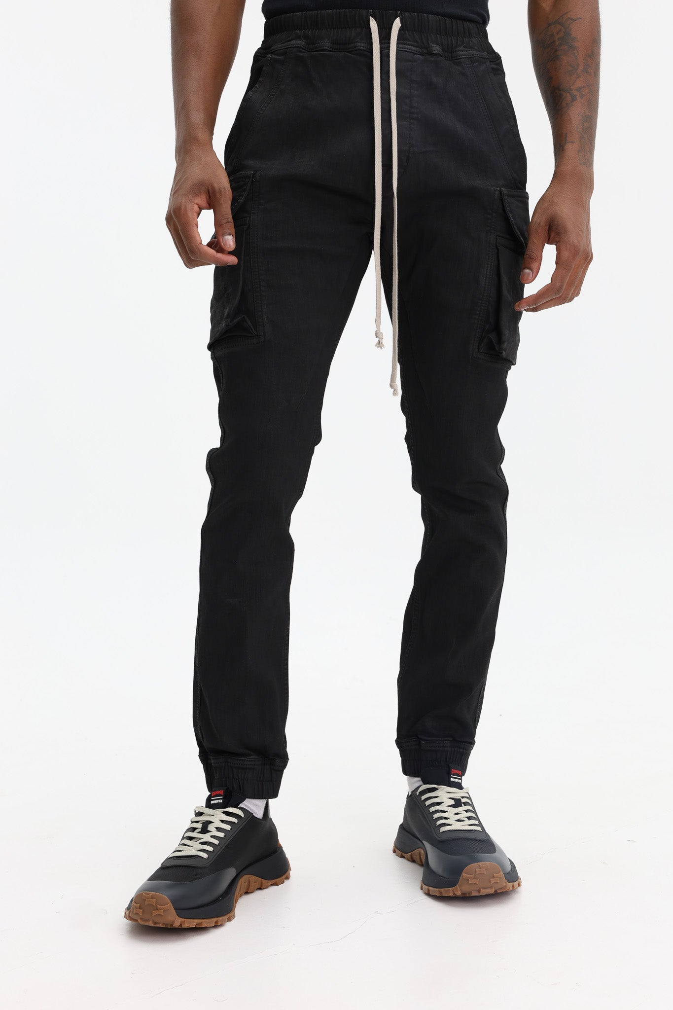 Rick Owens Jeans Mastodon Cut Black Wax - AL Capone Premium