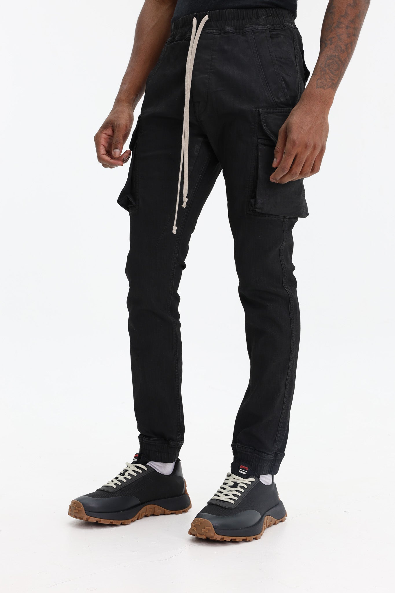 Rick Owens Jeans Mastodon Cut Black Wax - AL Capone Premium