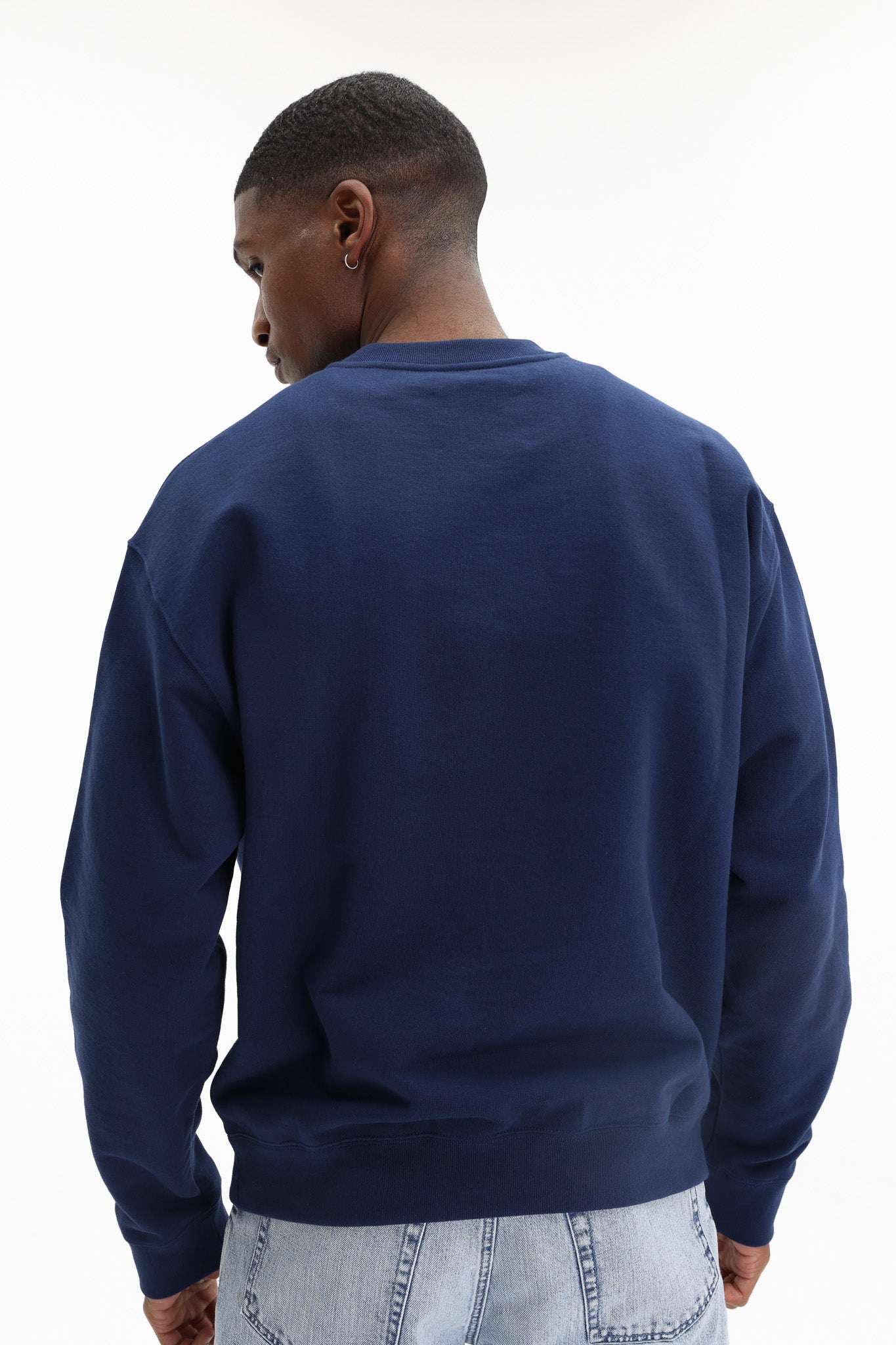 Jil Sander Sweater Bold Logo Blue - AL Capone Premium