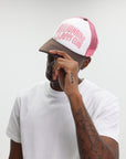 Billionaire Boys Club Arch Logo Trucker Cap Pink