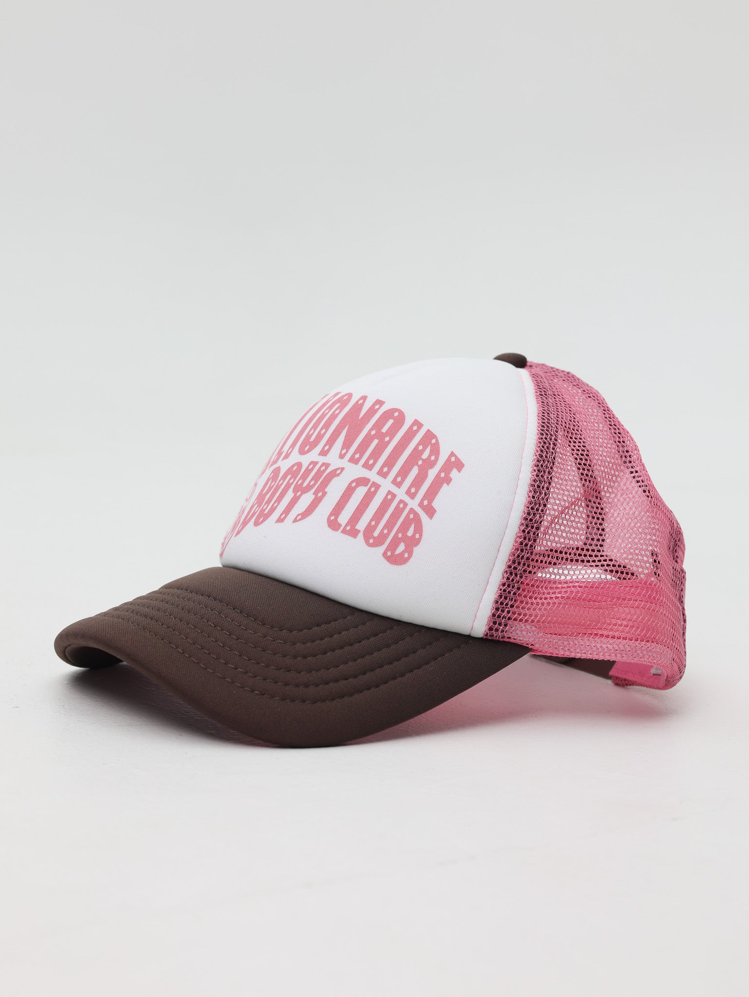 Billionaire Boys Club Arch Logo Trucker Cap Pink-AL Capone Premium