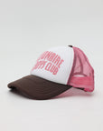 Billionaire Boys Club Arch Logo Trucker Cap Pink