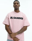 Jil Sander T-Shirt Bold Logo Pink