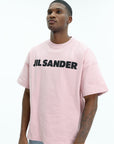 Jil Sander T-Shirt Bold Logo Pink