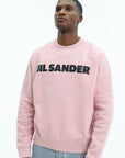 Jil Sander Sweater Bold Logo Pink