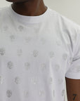 John Richmond T-Shirt Dotted Glitter White