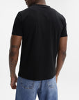John Richmond T-Shirt Red Eagle Print Black
