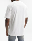 John Richmond T-Shirt Gold Rich Logo White