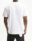 Purple T-Shirt Multi Col Logo White