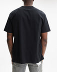 Purple T-Shirt Bling Logo Black