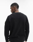 Stone Island Sweater Sleeve Logo Black