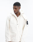 Stone Island Jacket Garbadine Natural Cotton Ivory