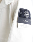 Stone Island Jacket Garbadine Natural Cotton Ivory