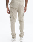 Stone Island Cargo Pants Slim Cotton Blend Grey