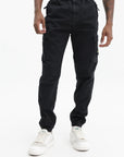 Stone Island Pants Regular Tapered Black