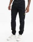Stone Island Pants Regular Tapered Black