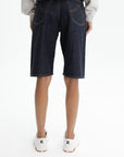 Kenzo Denim Shorts Woven Dark Wash