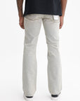 Purple Jeans Ripped Thigh Faded Rust