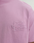 Etro T-Shirt Logo Pink