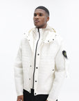 Stone Island Jacket Bomber Buttoned Off White