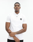 Stone Island Golfer Button White