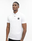 Stone Island Golfer Button White