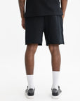 Purple Shorts Bling Knee Logo Black