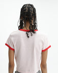 Kenzo T-Shirt Crewneck Cropped Pink