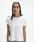 Kenzo T-Shirt Cartoon Embroidered Off White
