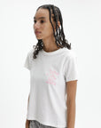 Kenzo T-Shirt Cartoon Embroidered Off White
