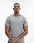 Stone Island T-Shirt Logo Patch Grey