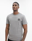 Stone Island T-Shirt Logo Patch Grey