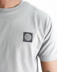 Stone Island T-Shirt Logo Patch Grey