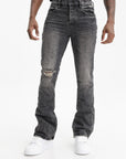 Purple Jeans Vintage Flare Blowout Black