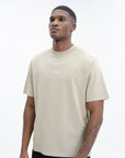 Stone Island T-Shirt Compass Print Beige