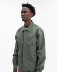 Kenzo Overshirt Woven Cotton Khaki