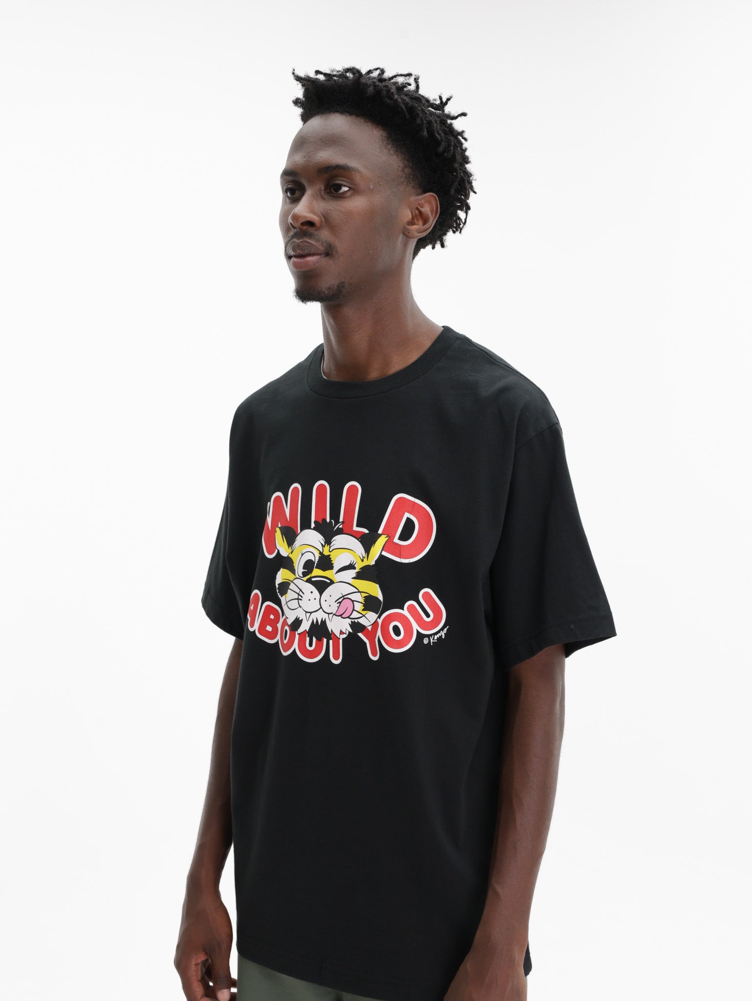 Kenzo T-Shirt Wild Tiger Black - AL Capone Premium