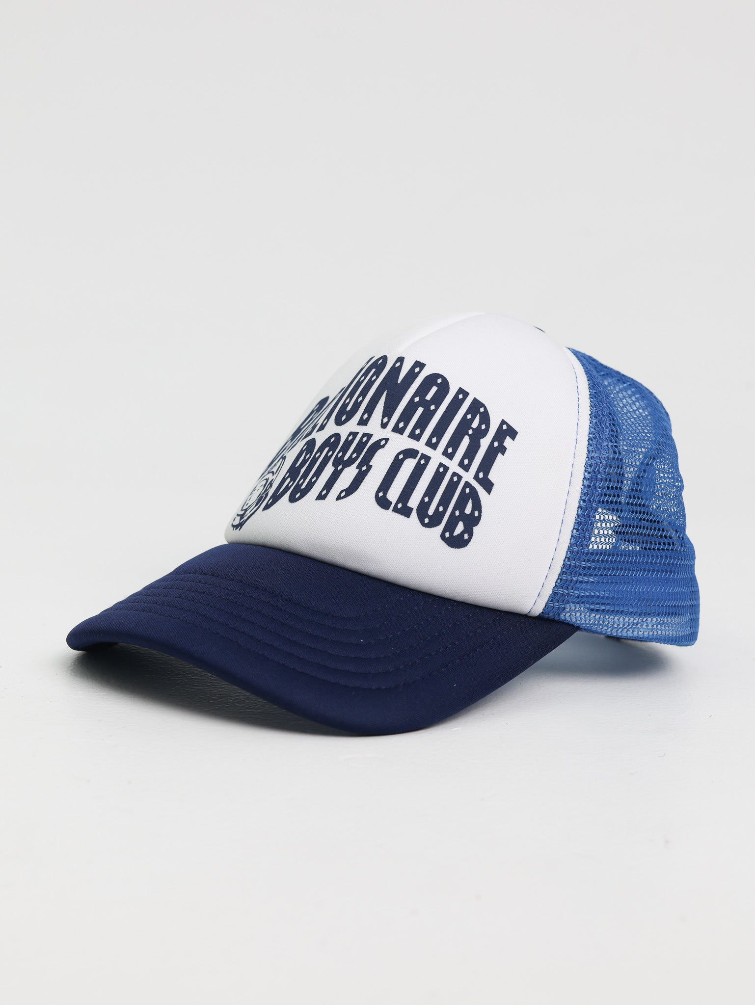 Billionaire Boys Club Arch Logo Trucker Cap Blue-AL Capone Premium
