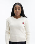 Kenzo Jumper Boke Flower Wool Ecru