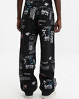 Arte Art Saves Pants Black