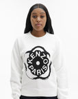 Kenzo Sweatshirt Knitted Cotton Off White