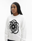 Kenzo Sweatshirt Knitted Cotton Off White