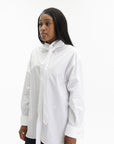 Kenzo Shirt Ls Woven Cotton White
