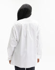 Kenzo Shirt Ls Woven Cotton White