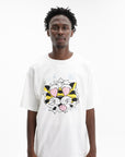 Kenzo T-Shirt Wild Tiger Loose Fit Off White